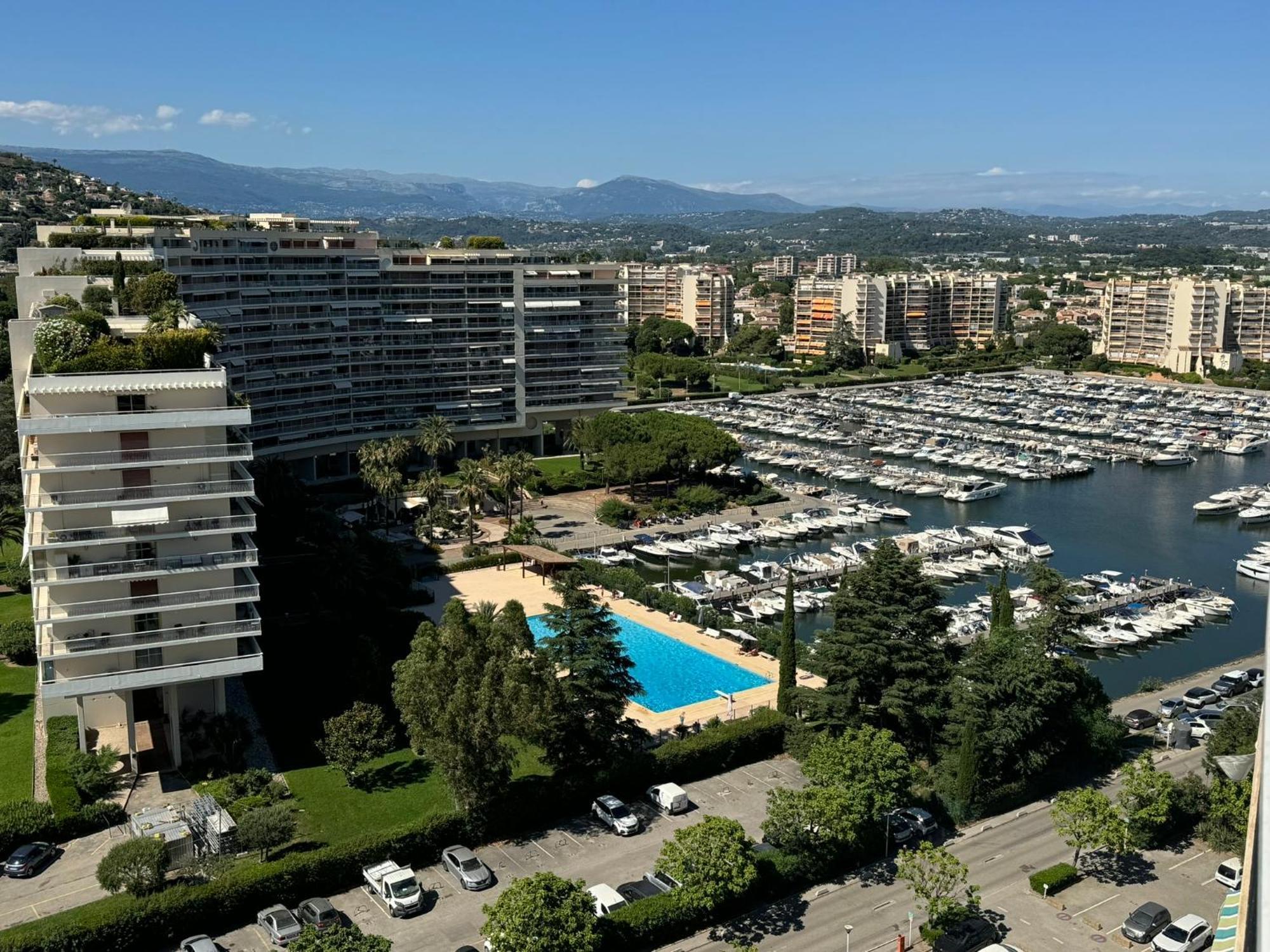 My Resid Appart Cannes Vue Marina Et Vue Montagne Mandelieu Exteriér fotografie